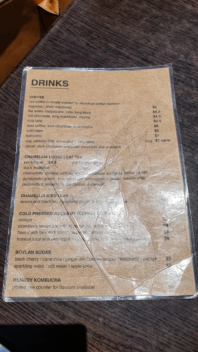 Menu, Gipsy Boy