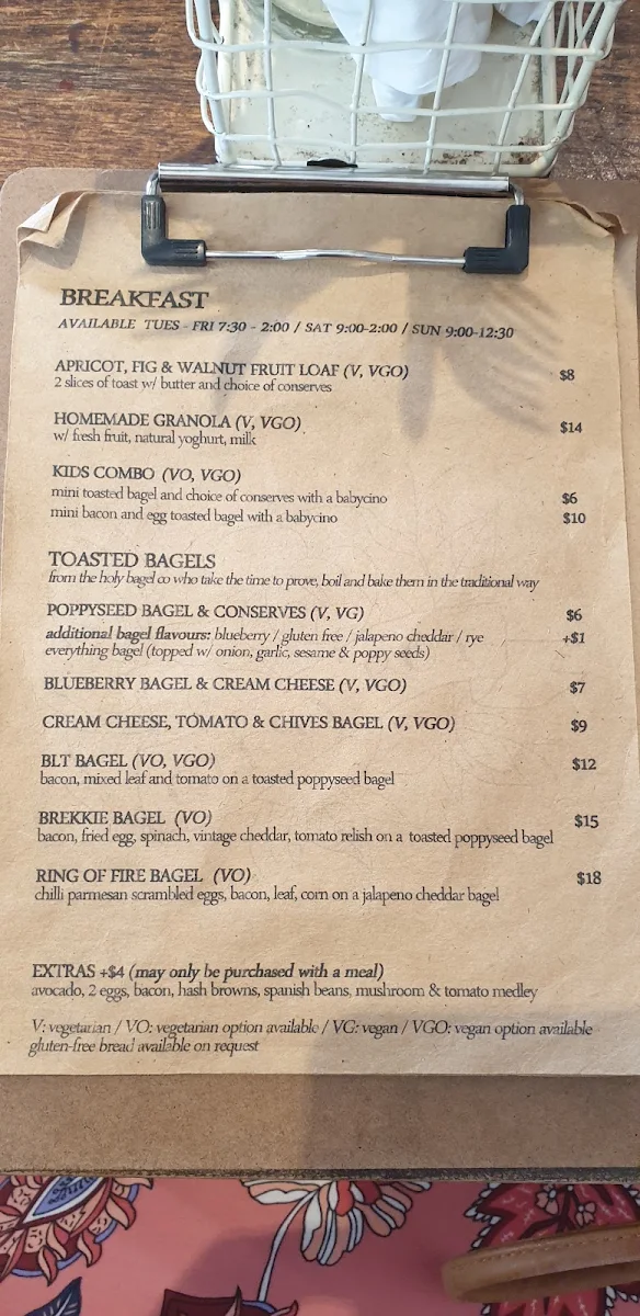 Menu, Gipsy Boy