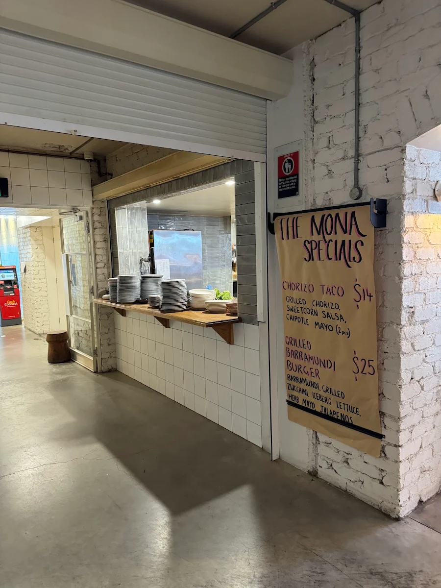 Menu, The Mona Vale Hotel
