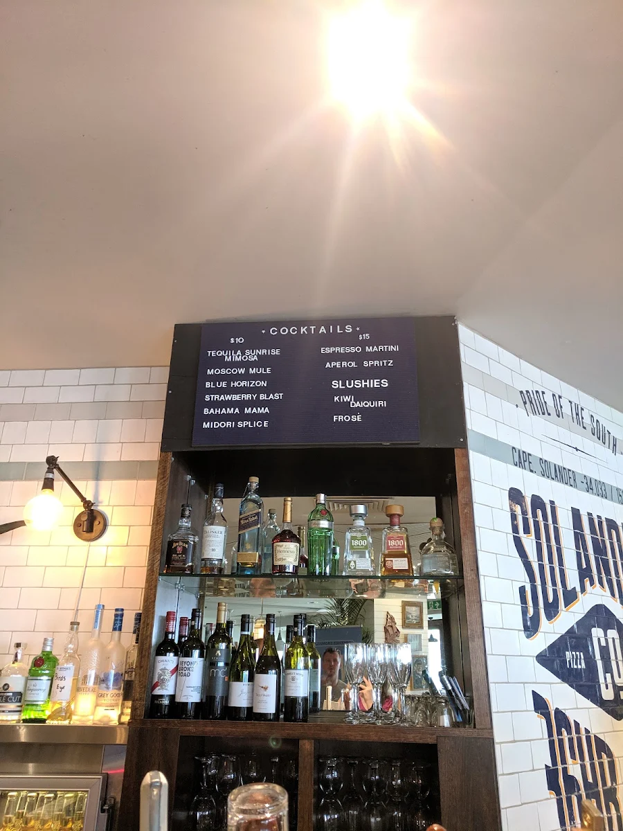 Menu, Northies Cronulla Hotel