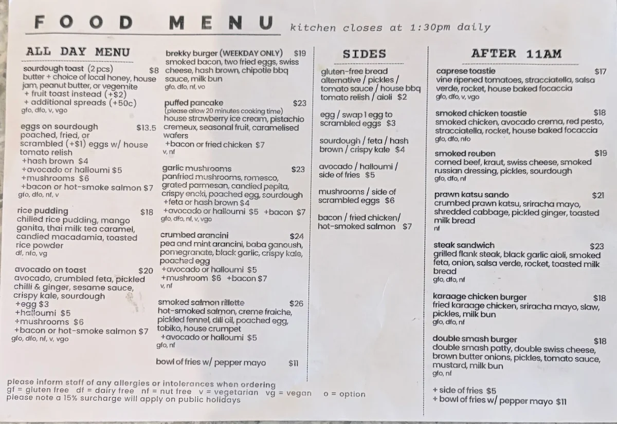 Menu photo 1