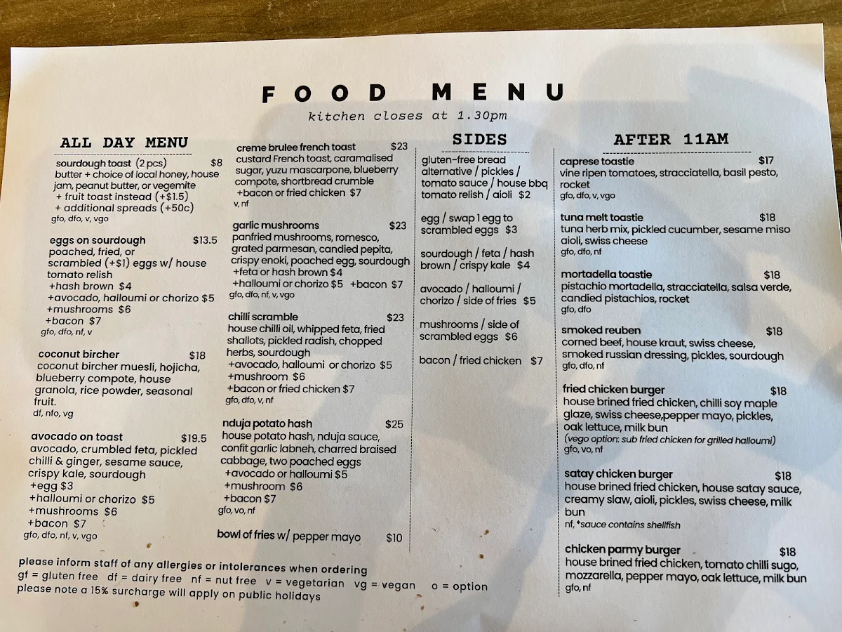 Menu photo 2
