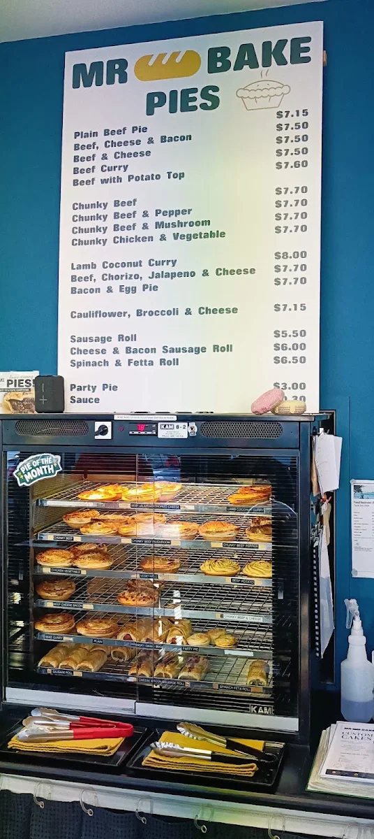 Menu, MR BAKE