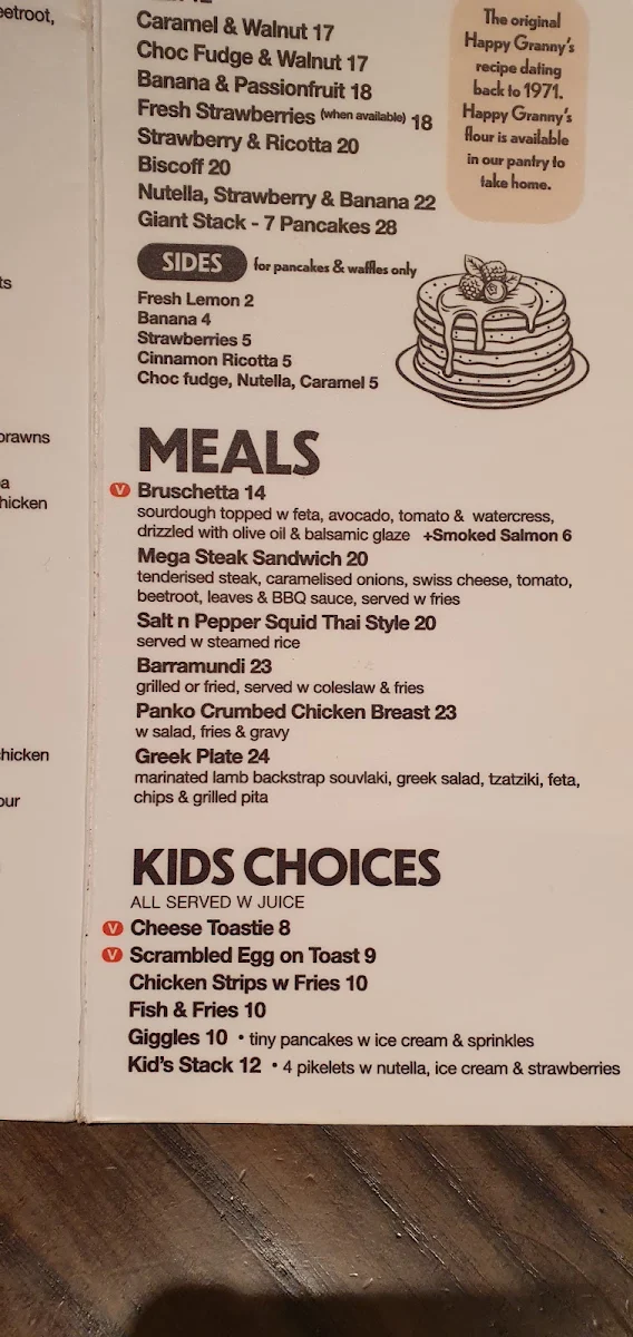 Menu, Maple & Co Cafe Bankstown