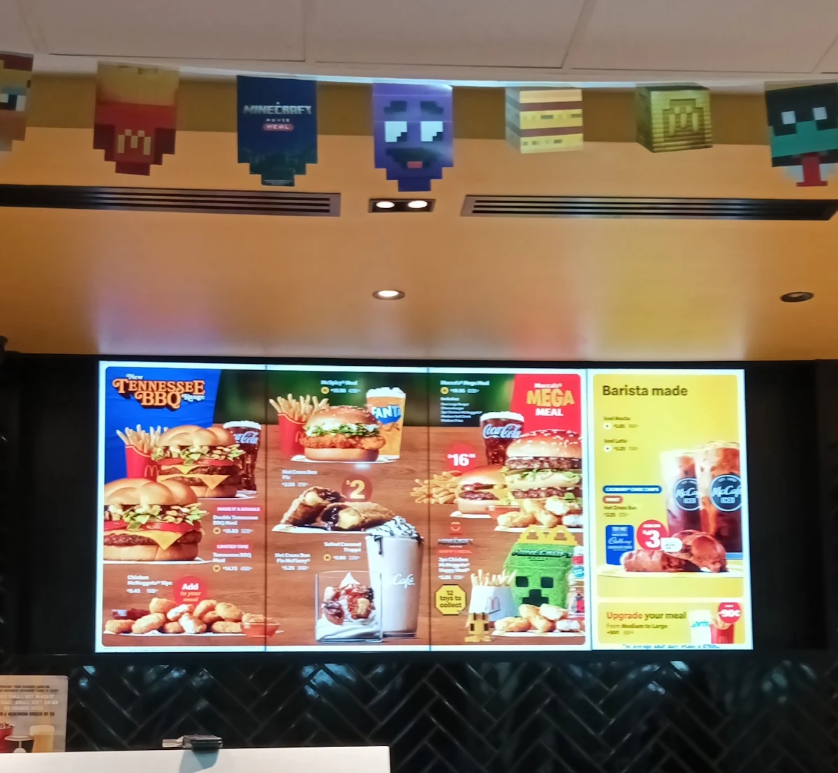 Menu, McDonald's Engadine