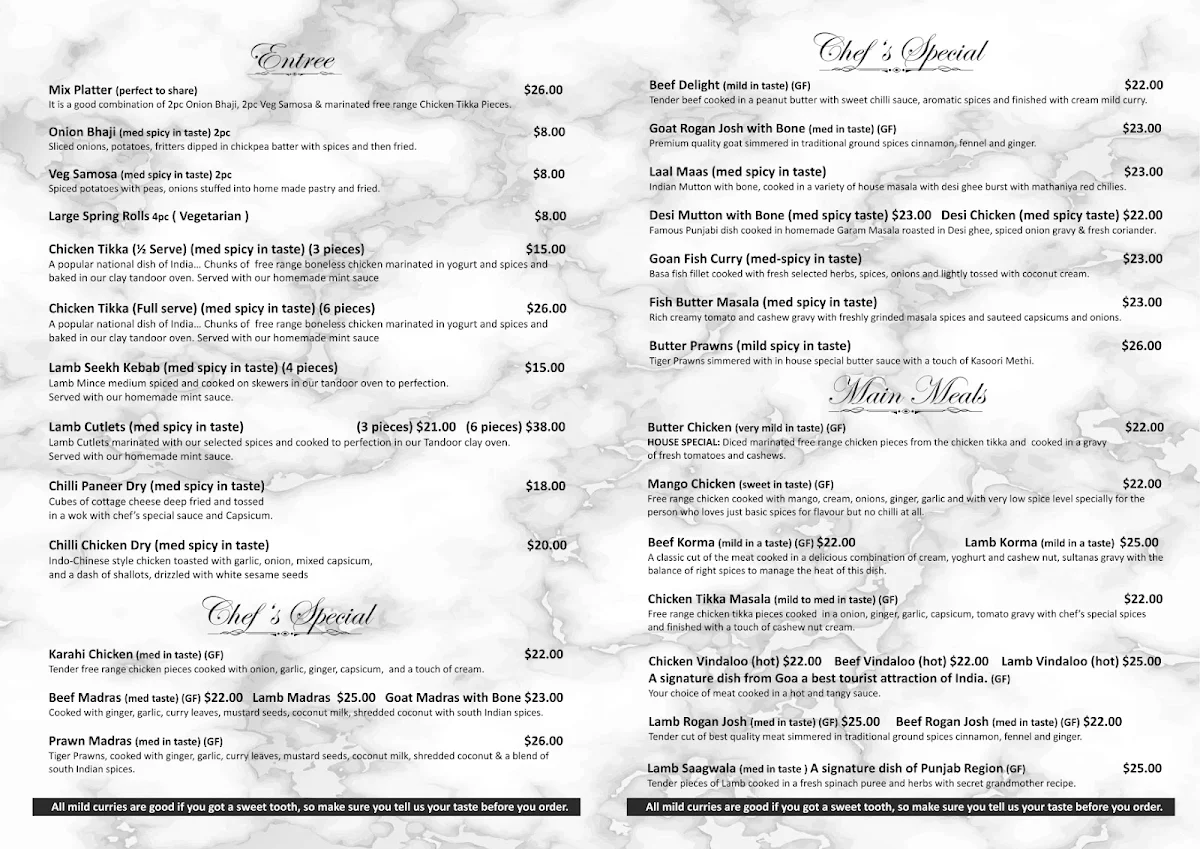 Menu photo 1
