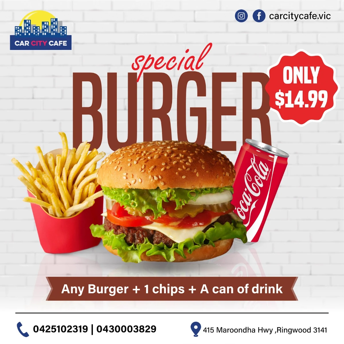 Menu, Car City Restaurant & Cafe | Best for Breakfast & Lunch in Ringwood