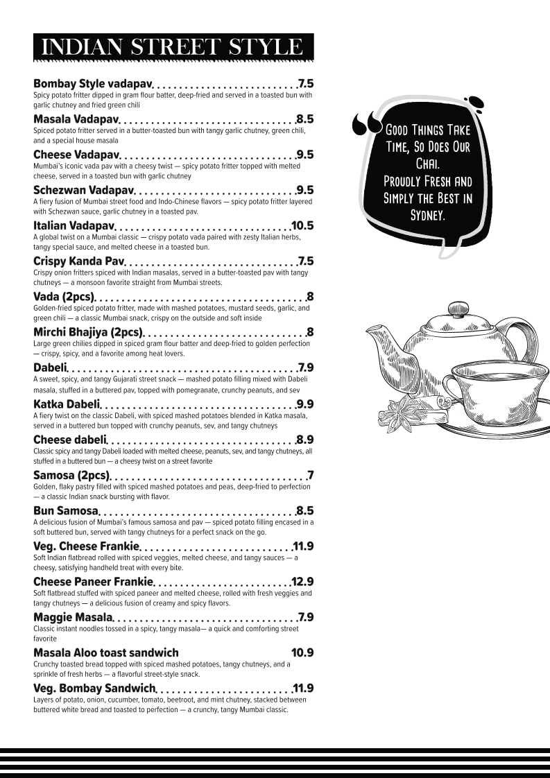 Menu, GJ06 ( The Magical 2D cafe & Bakehouse )