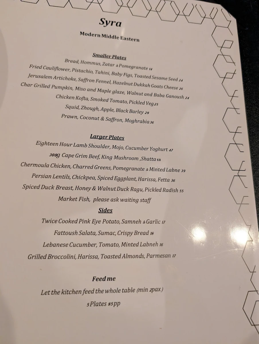 Menu photo 1