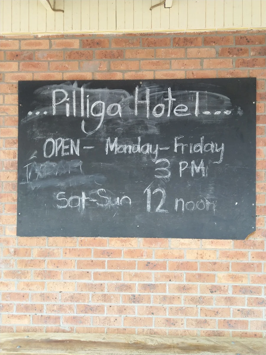 Menu, Pilliga Cafe