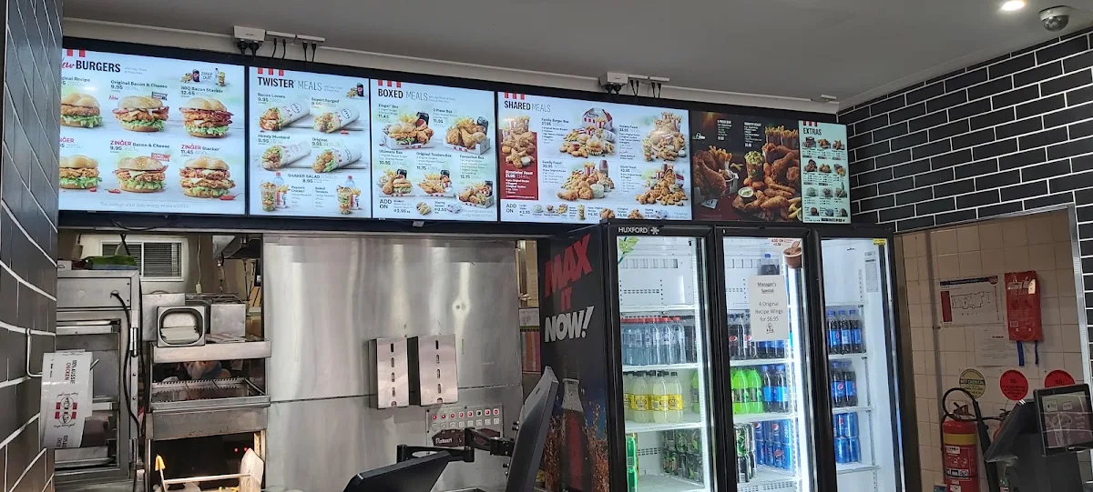 Menu, KFC Queanbeyan