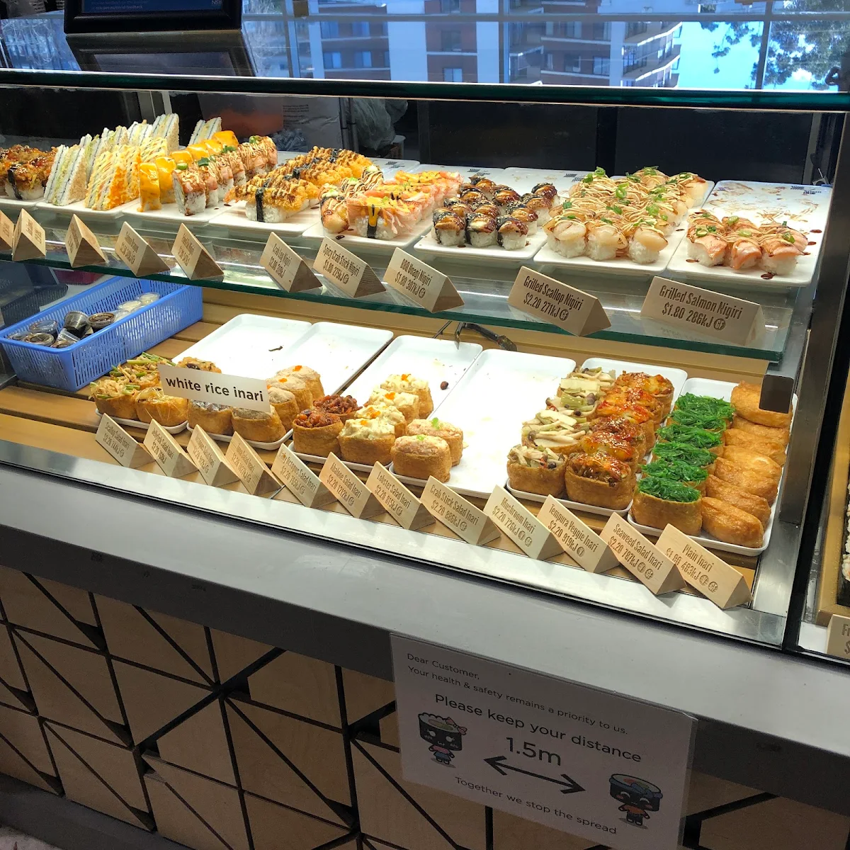 Menu, Sushi Hub Burwood