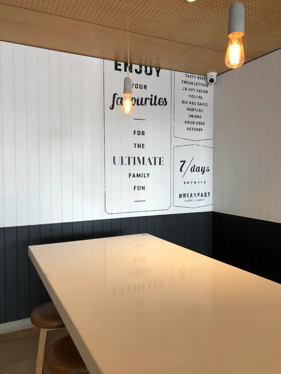 Menu, McDonald's Heathcote
