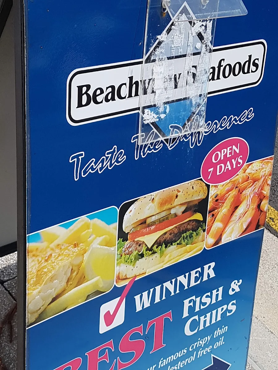Menu, Beachview Seafoods