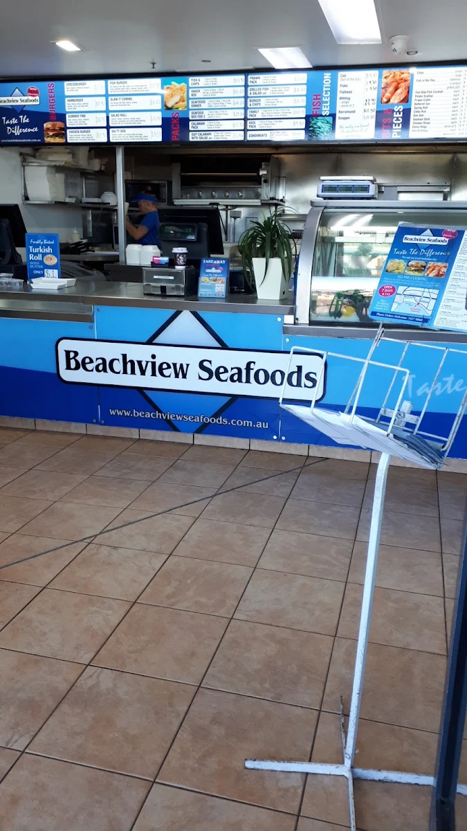 Menu, Beachview Seafoods