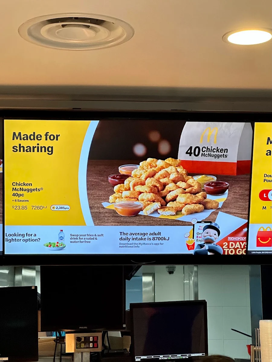 Menu, McDonald's Darling Quarter
