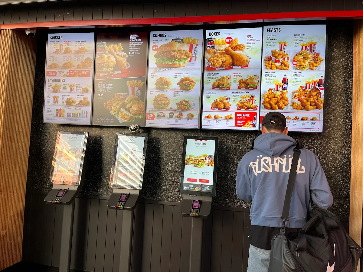 Menu, KFC Spencer St