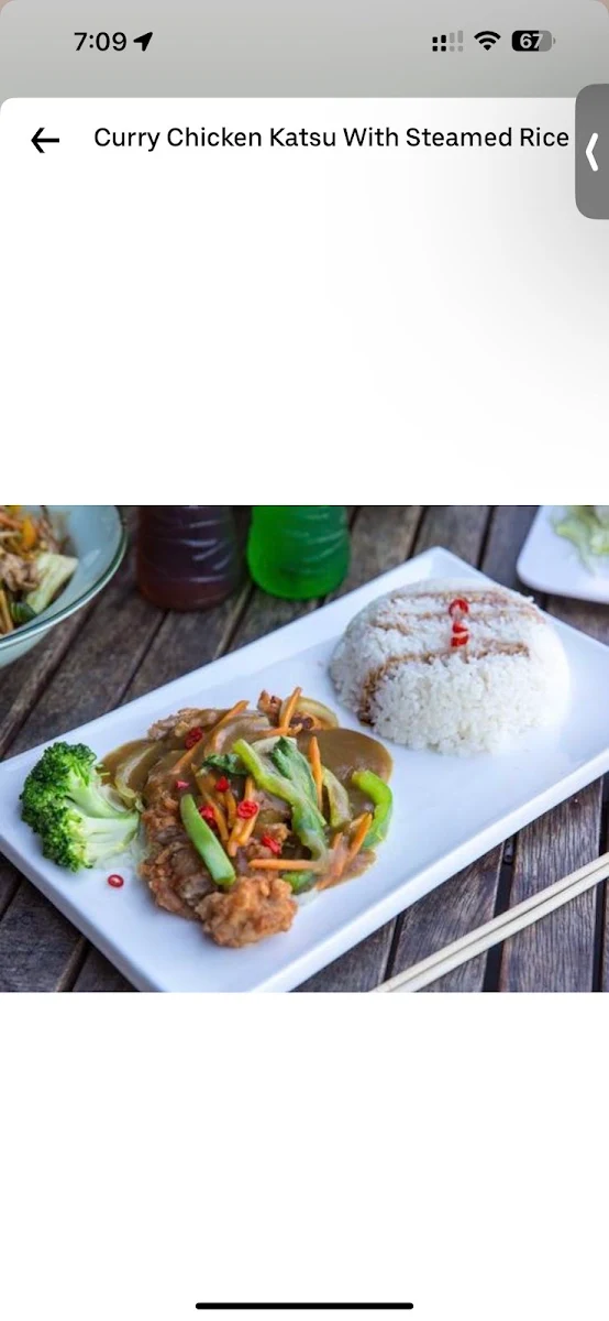 Menu, Origami Sushi & Noodles