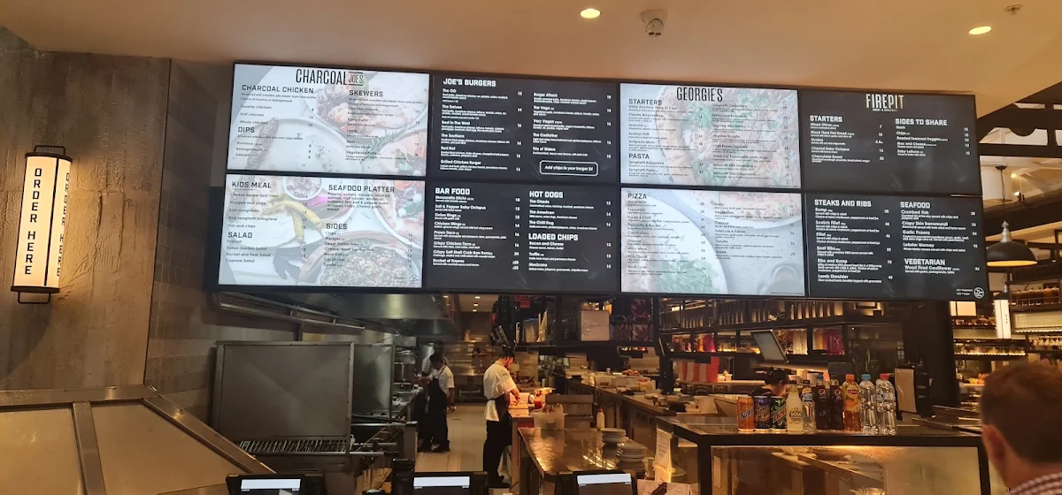 Menu, The Paper Mill Food