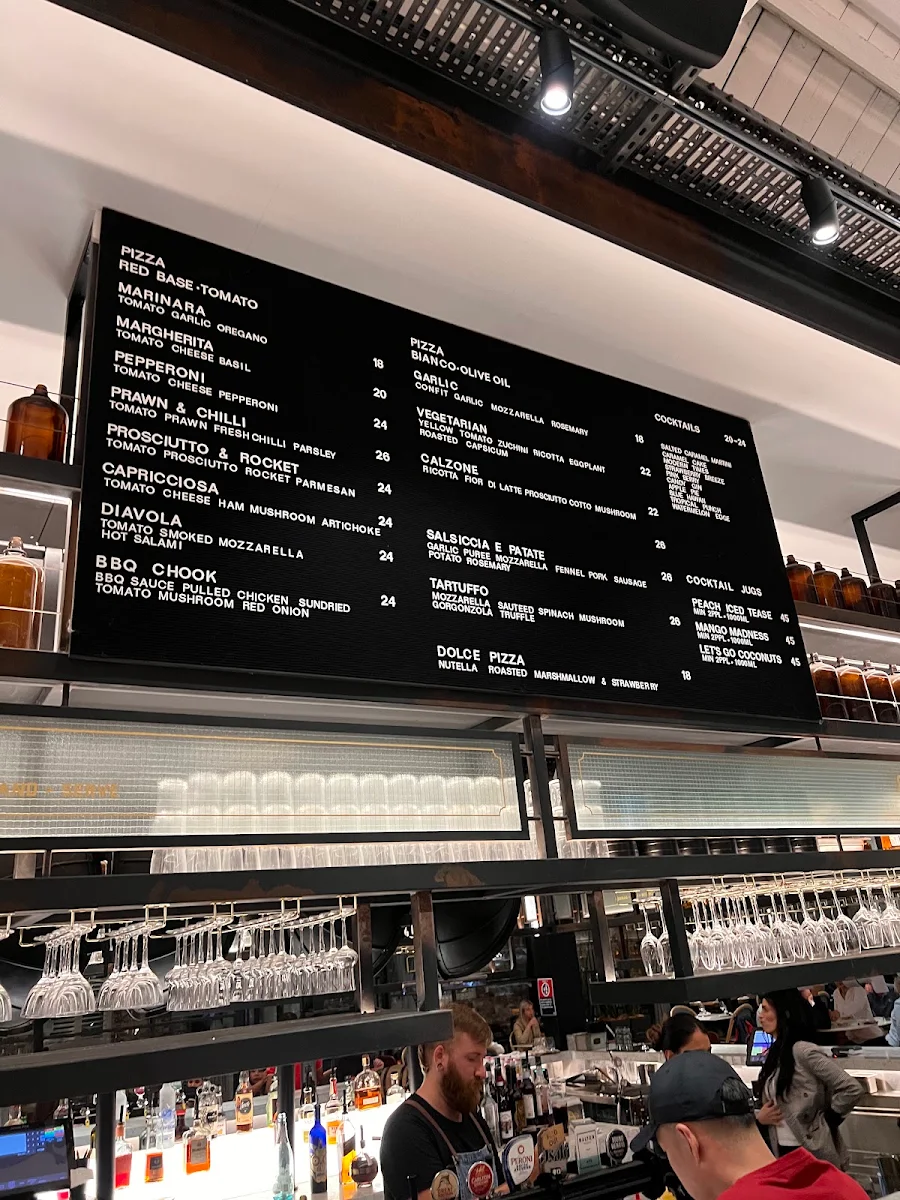 Menu, The Paper Mill Food