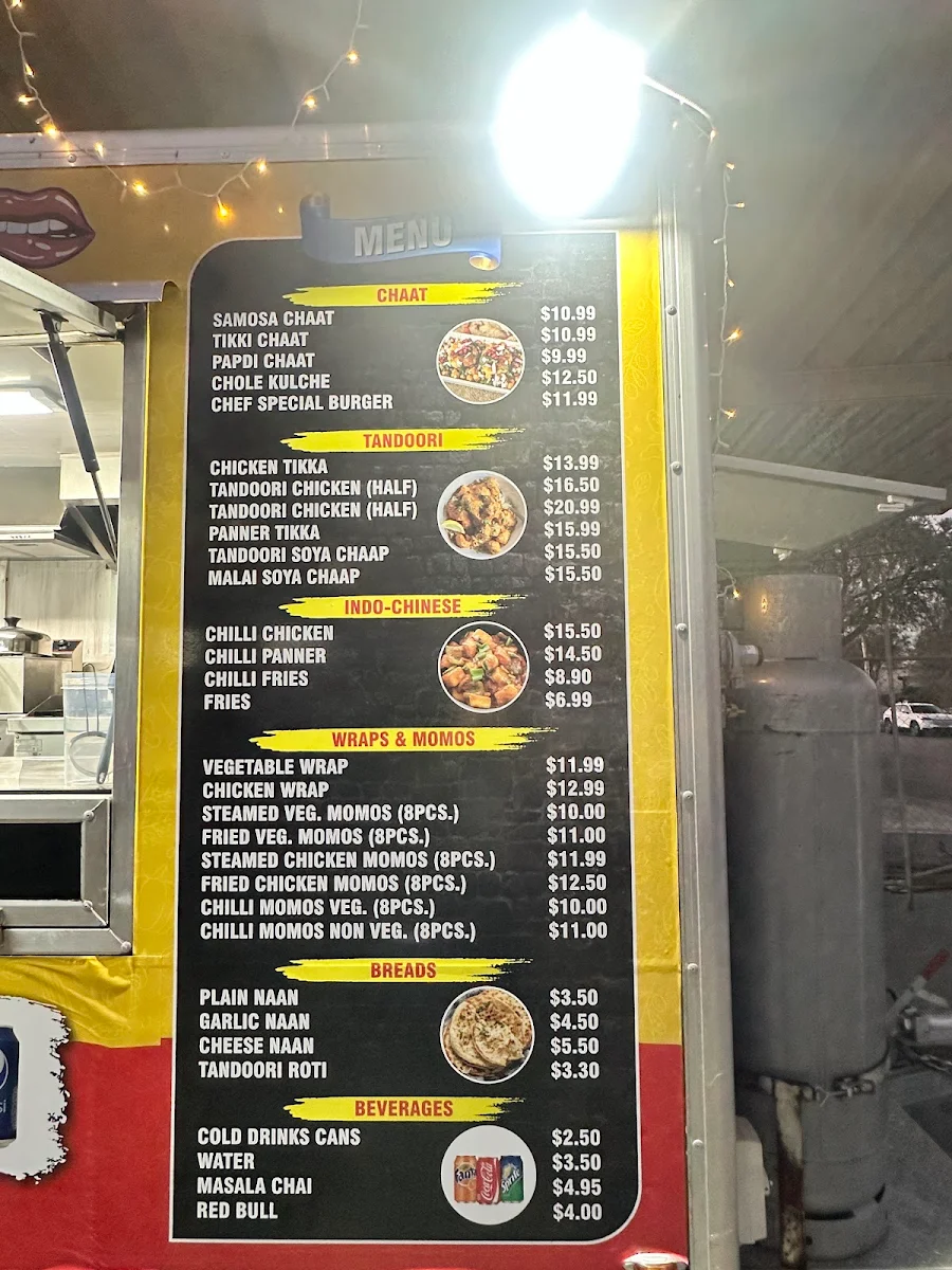 Menu, NAAN OF YOUR BUSINESS