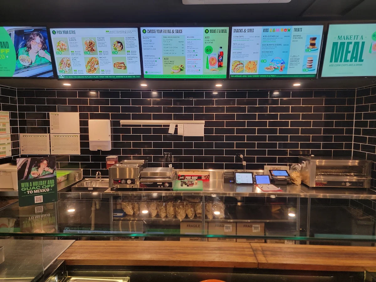 Menu, Zambrero Mount Gambier
