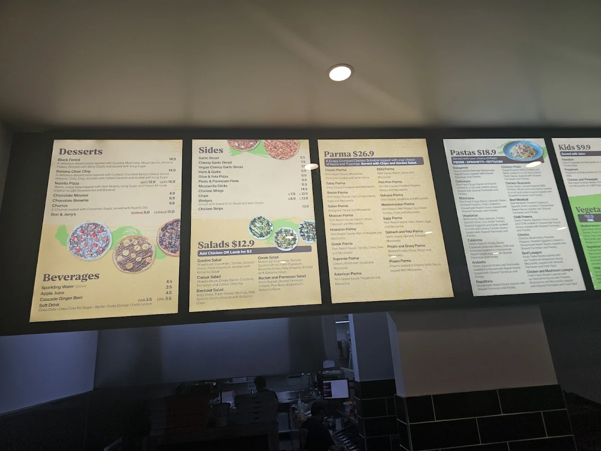Menu, THE PIZZA MAKER - WERRIBEE