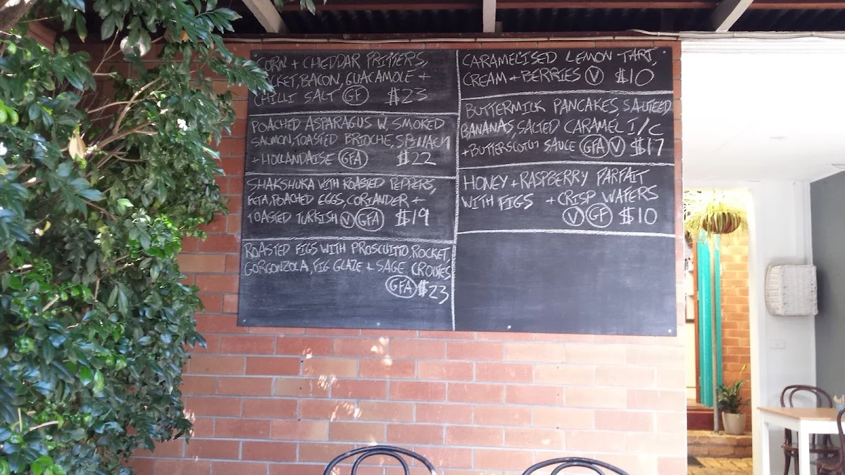 Menu, Teale Cafe & Catering