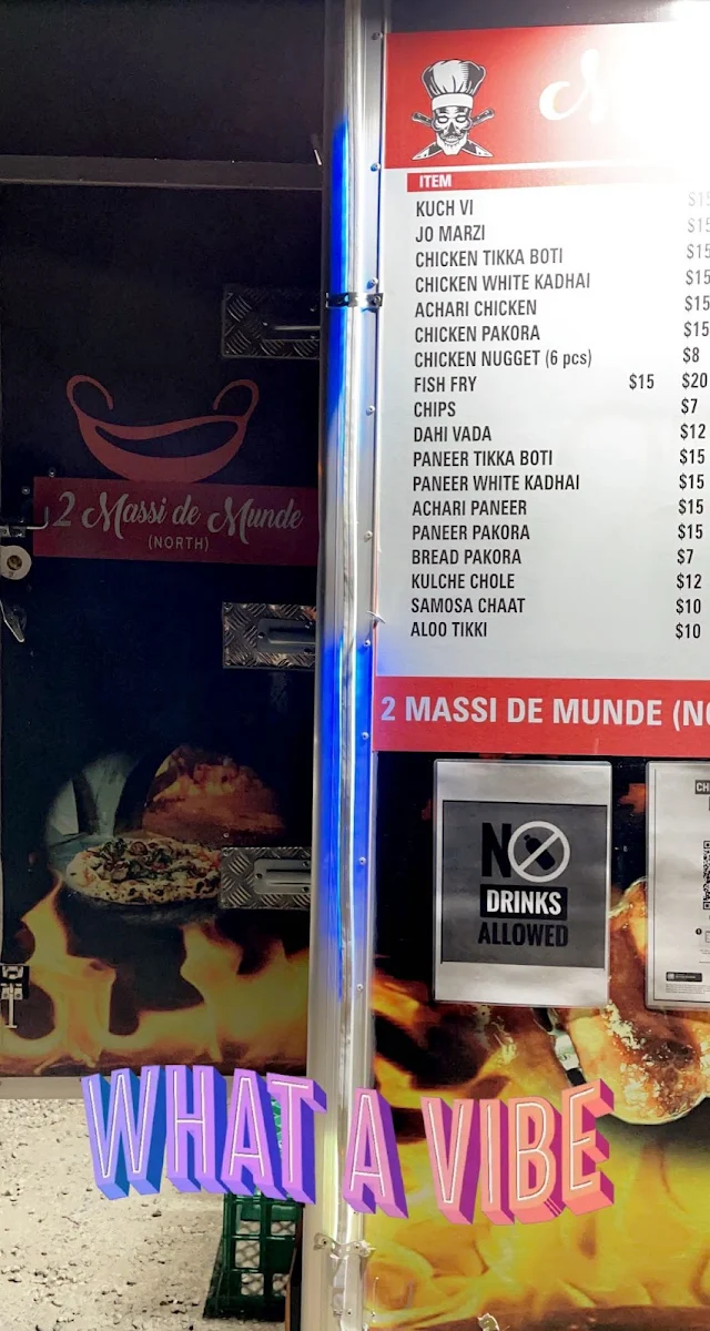 Menu, 2 Massi de Munde North