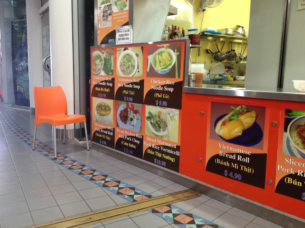 Menu, Pho Viet @ Orchid Plaza