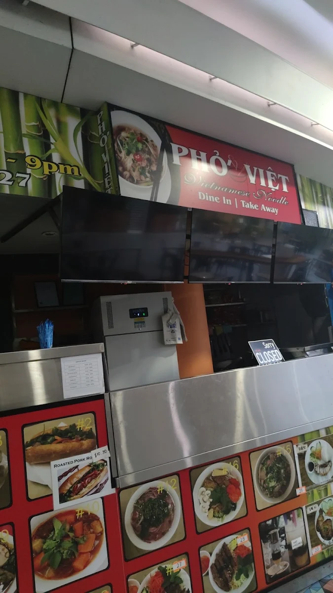 Menu, Pho Viet @ Orchid Plaza