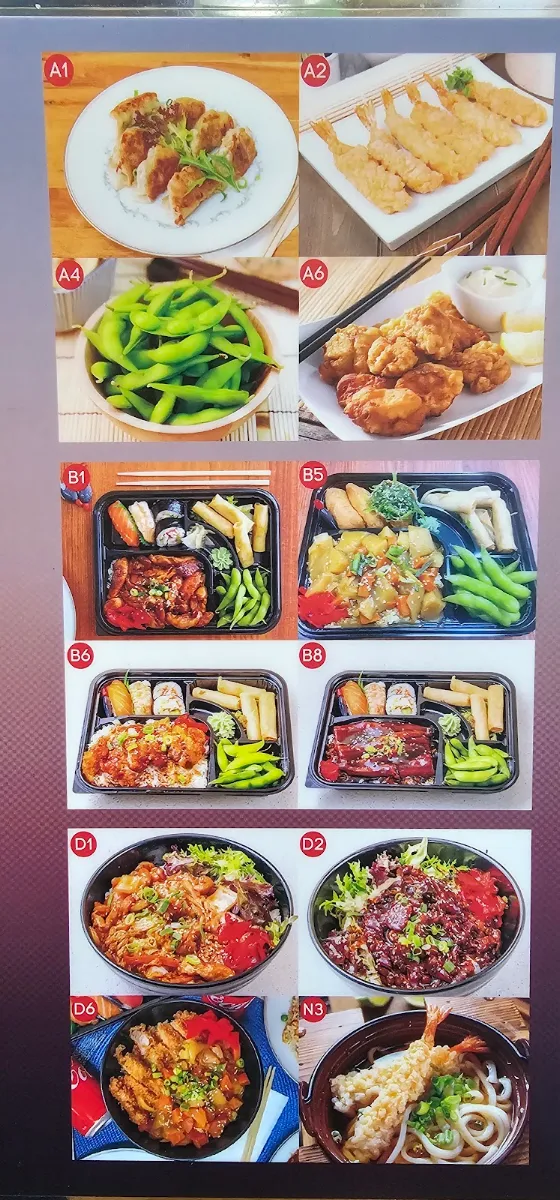 Menu, Maki Magic