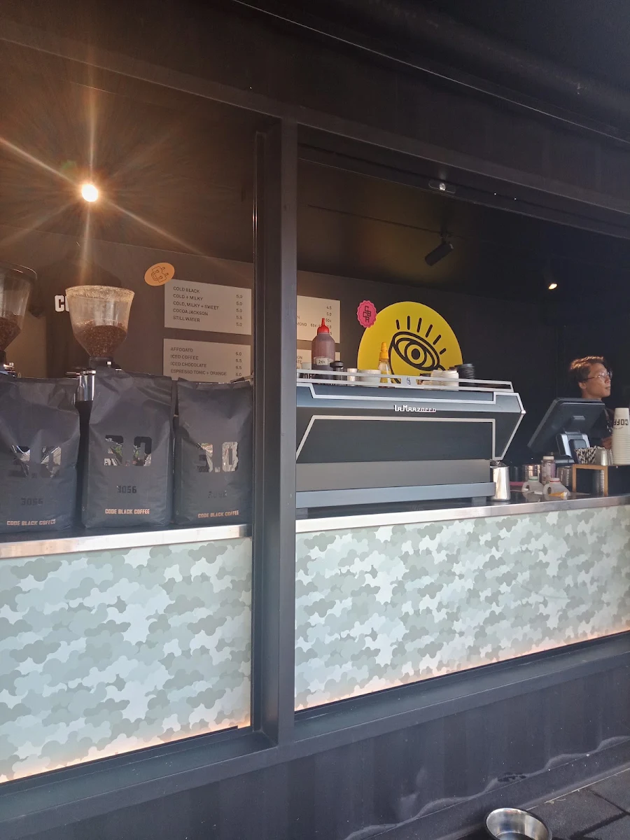 Menu, Code Black Coffee Queensbridge