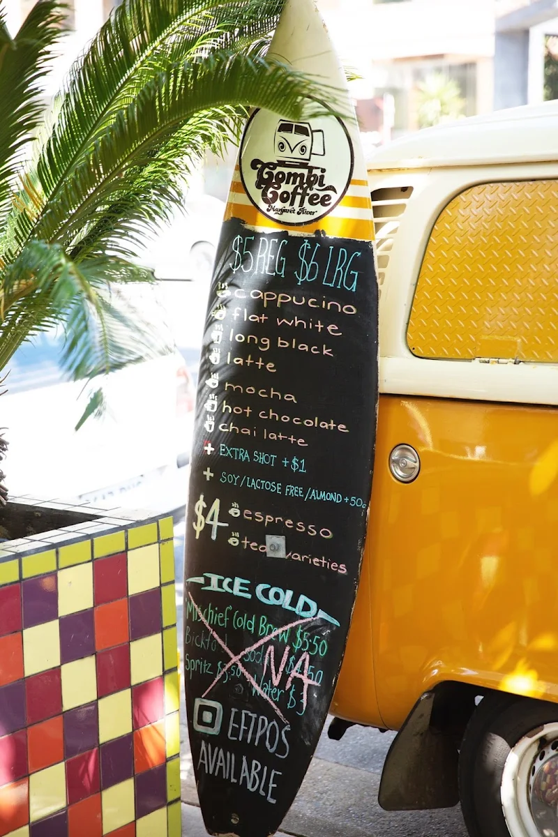 Menu, Kombi Crew Pty Ltd