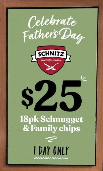 Menu, Schnitz