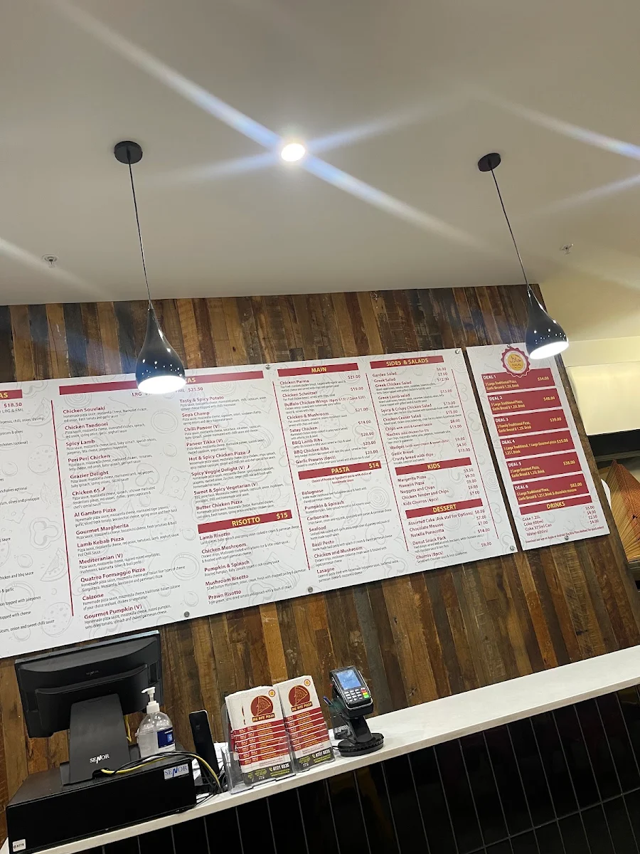 Menu, Big Bite Pizza - Cobblebank, Melton South