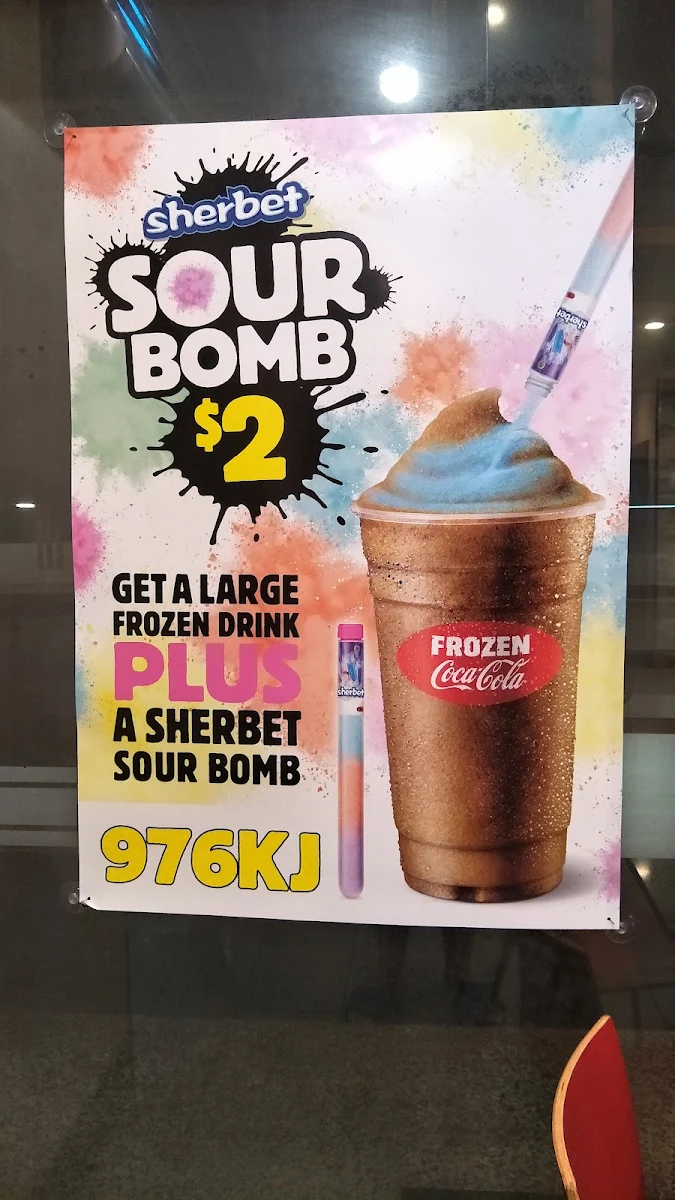 Menu, Hungry Jack's Burgers Innisfail