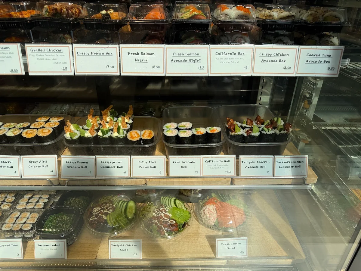 Menu, Kini Sushi
