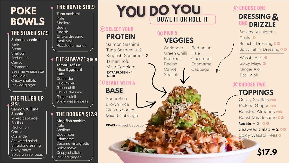 Menu, Poké Mix