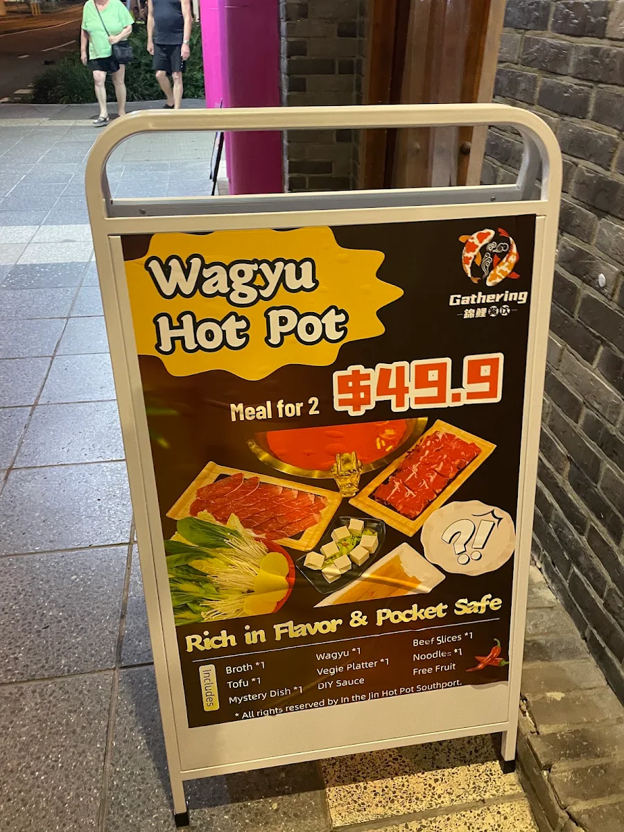 Menu, In the Jin Hot Pot