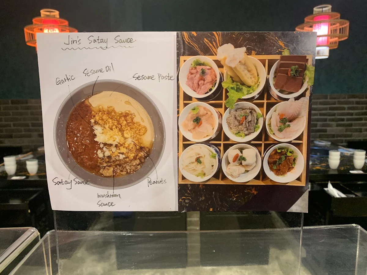 Menu, In the Jin Hot Pot