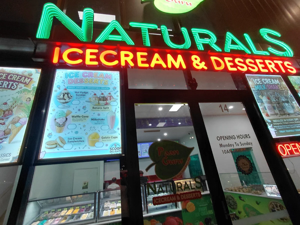 Menu, Paanguru Naturals