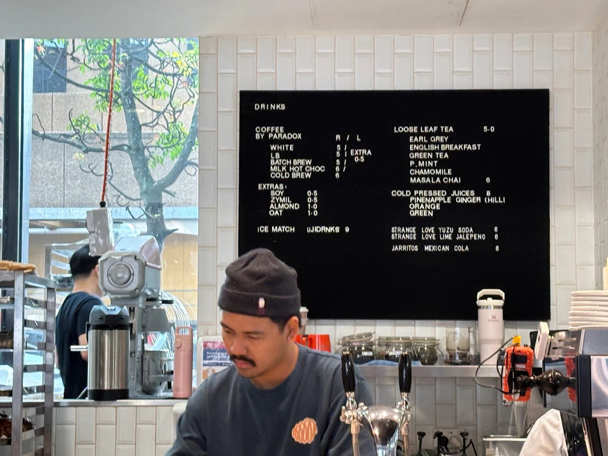 Menu, Banksia Bakehouse