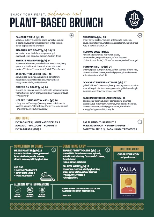Menu, NAÏM