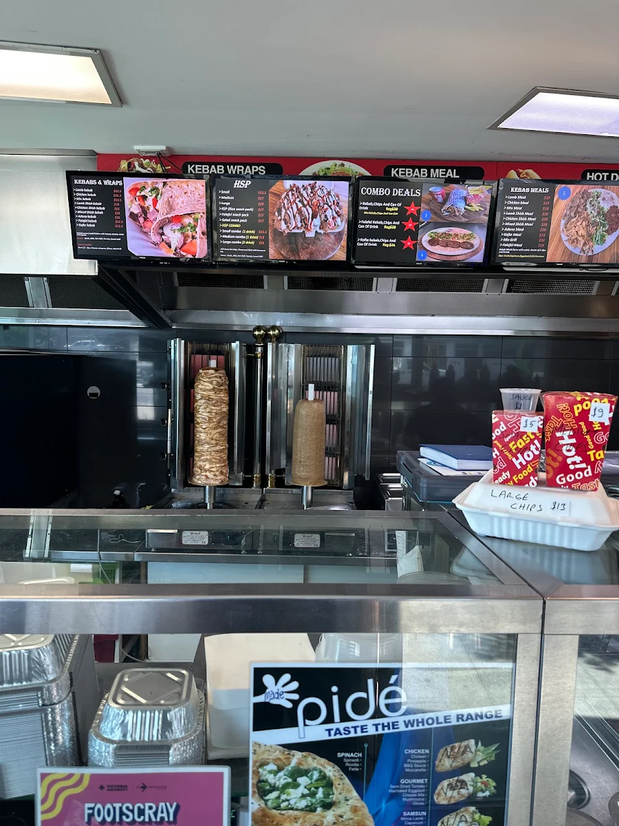 Menu, Kuz's Kebabs