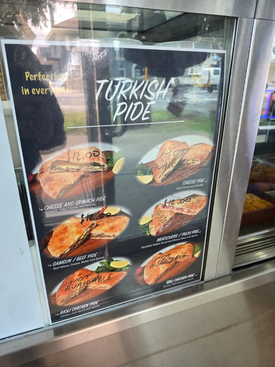 Menu, Kuz's Kebabs