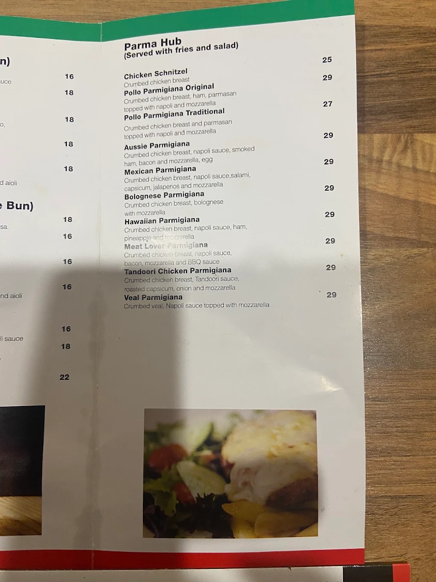 Menu, Hungry Mouth