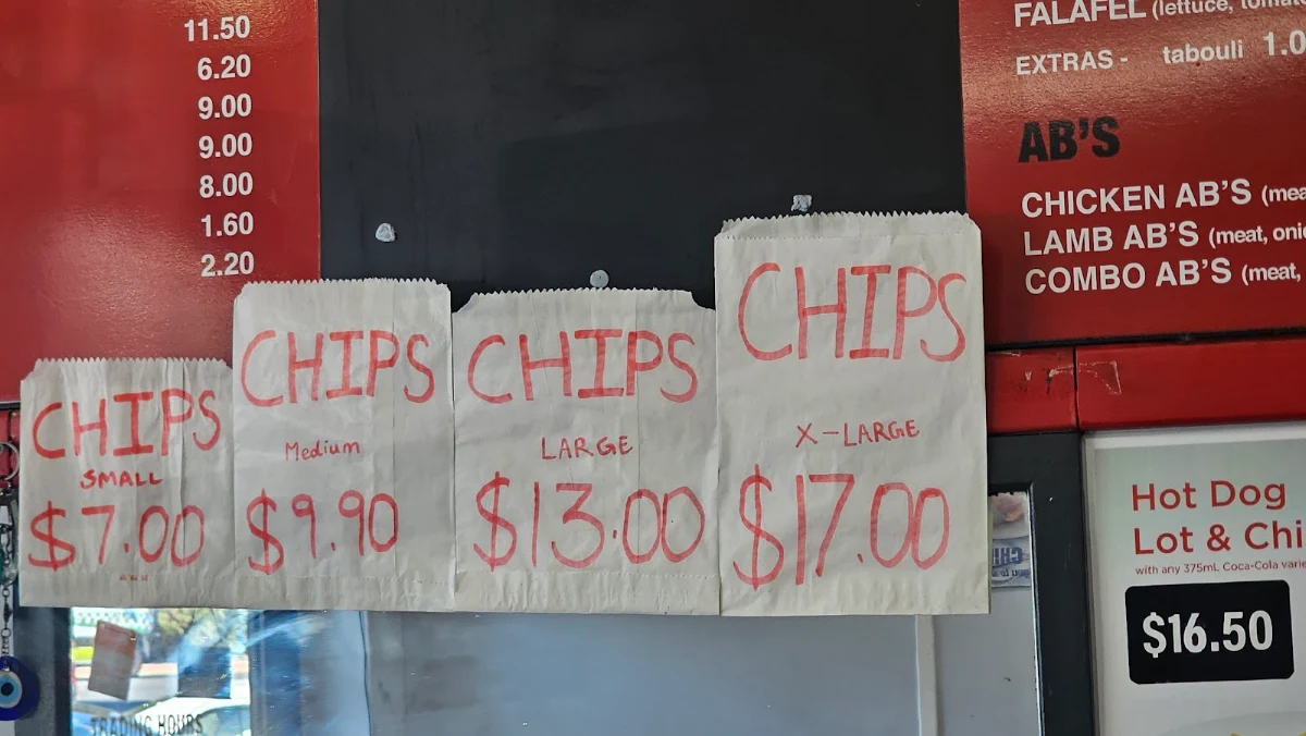 Menu, Dean's Barbecue Chicken