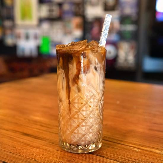 Iced Dirty Chai Latte