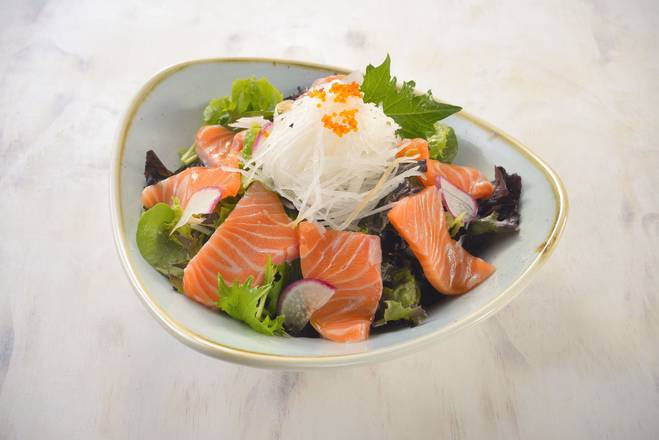 Salmon Sashimi Salad (GF)